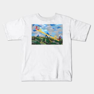 Kitty in a Seesaw Kids T-Shirt